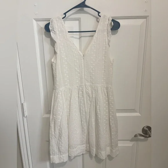First Monday White Eyelet Dress from Anthropologie - Picture 4 of 5